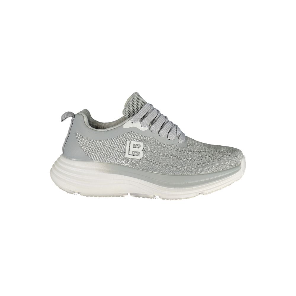 Grau Polyester Damen Sneaker