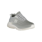 Grau Polyester Damen Sneaker