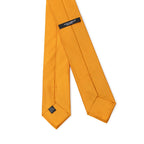 Orangefarbene Seidenkrawatte