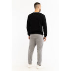 Blue Cotton Joggers (Workout Pants)