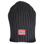 Black Acrylic Men Cap