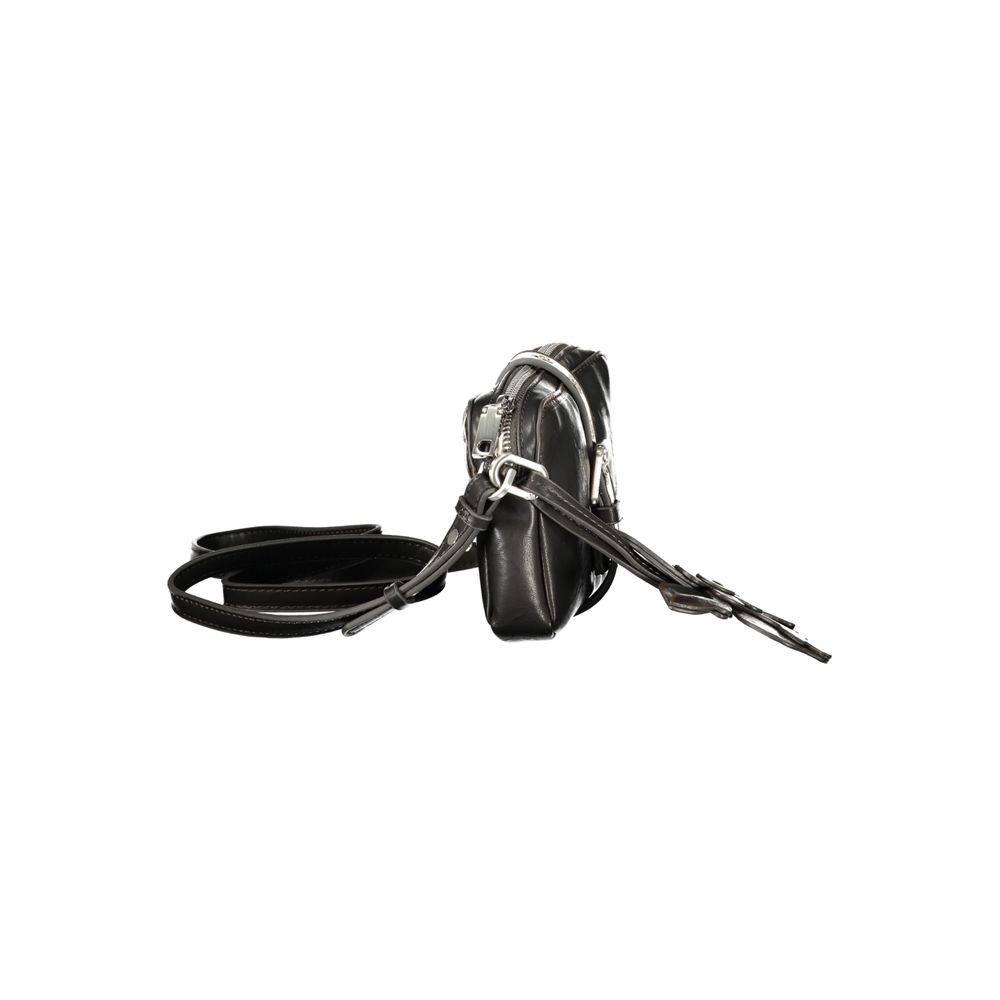 Braune Polyurethan-Damenhandtasche
