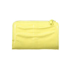 Gelbe Polyurethan-Damenbrieftasche