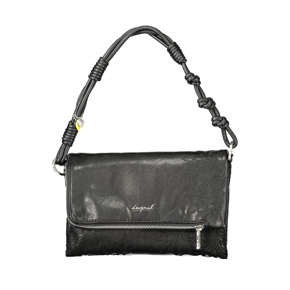 Borsa da donna in poliuretano nero