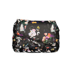Damenhandtasche aus schwarzem Polyurethan