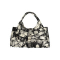 Schwarze Polyester-Damenhandtasche