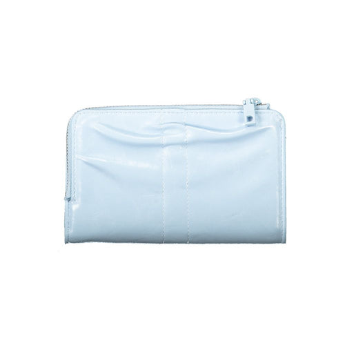 Azure Polyurethane Women's Wallet