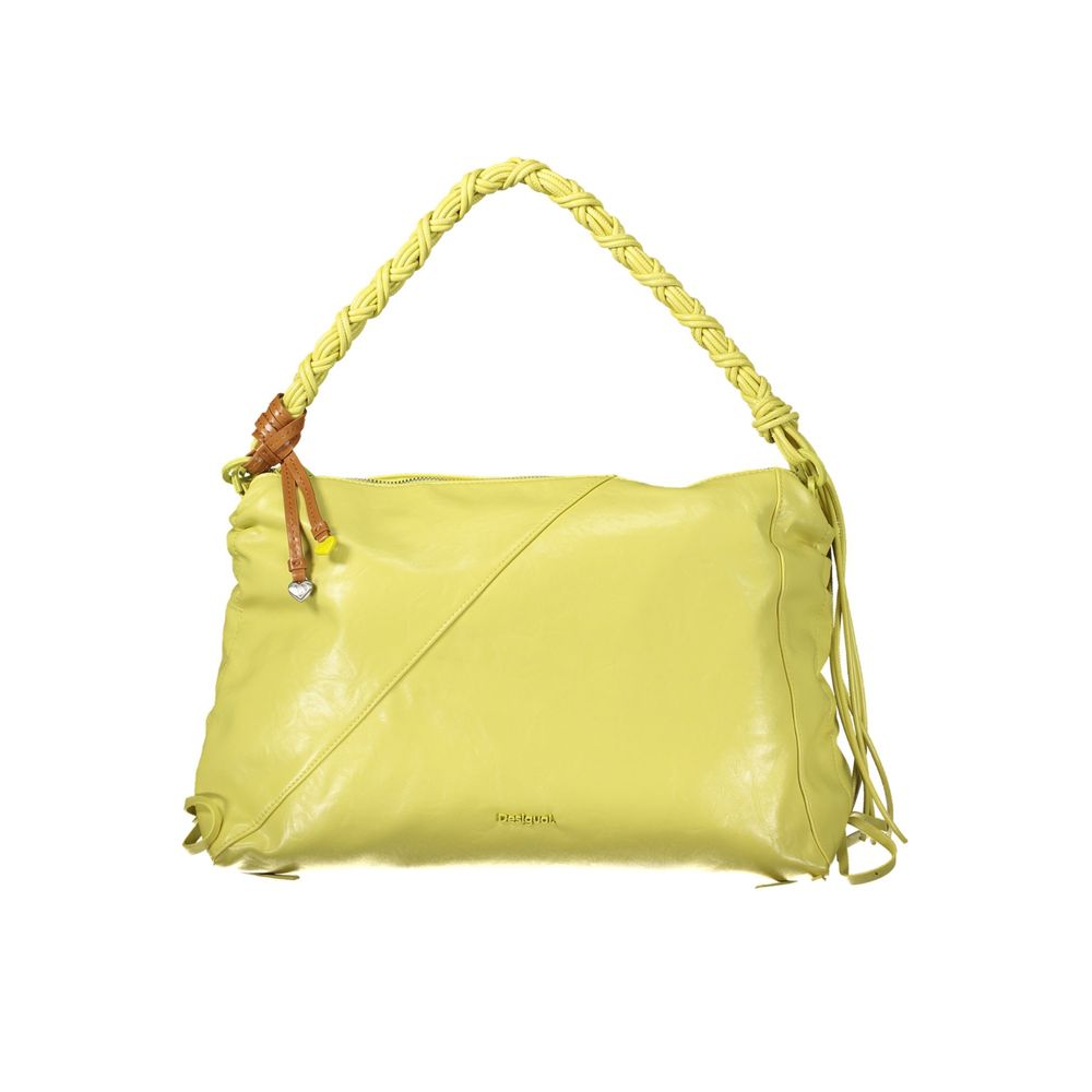 Gelbe Polyurethan Damenhandtasche