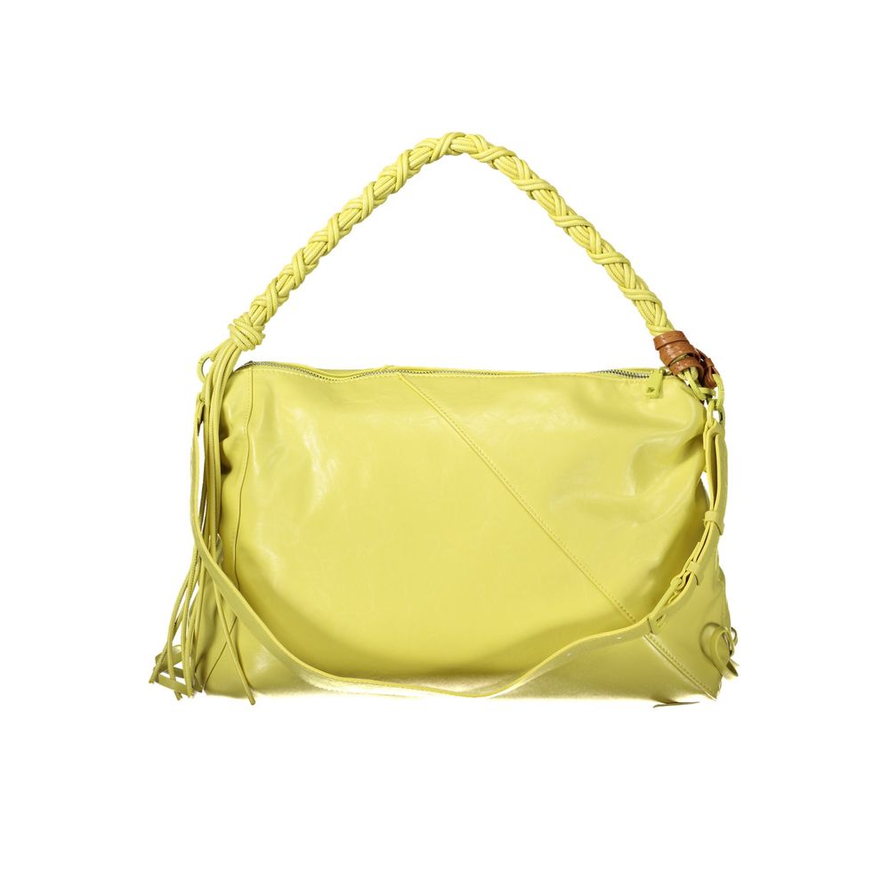 Gelbe Polyurethan Damenhandtasche