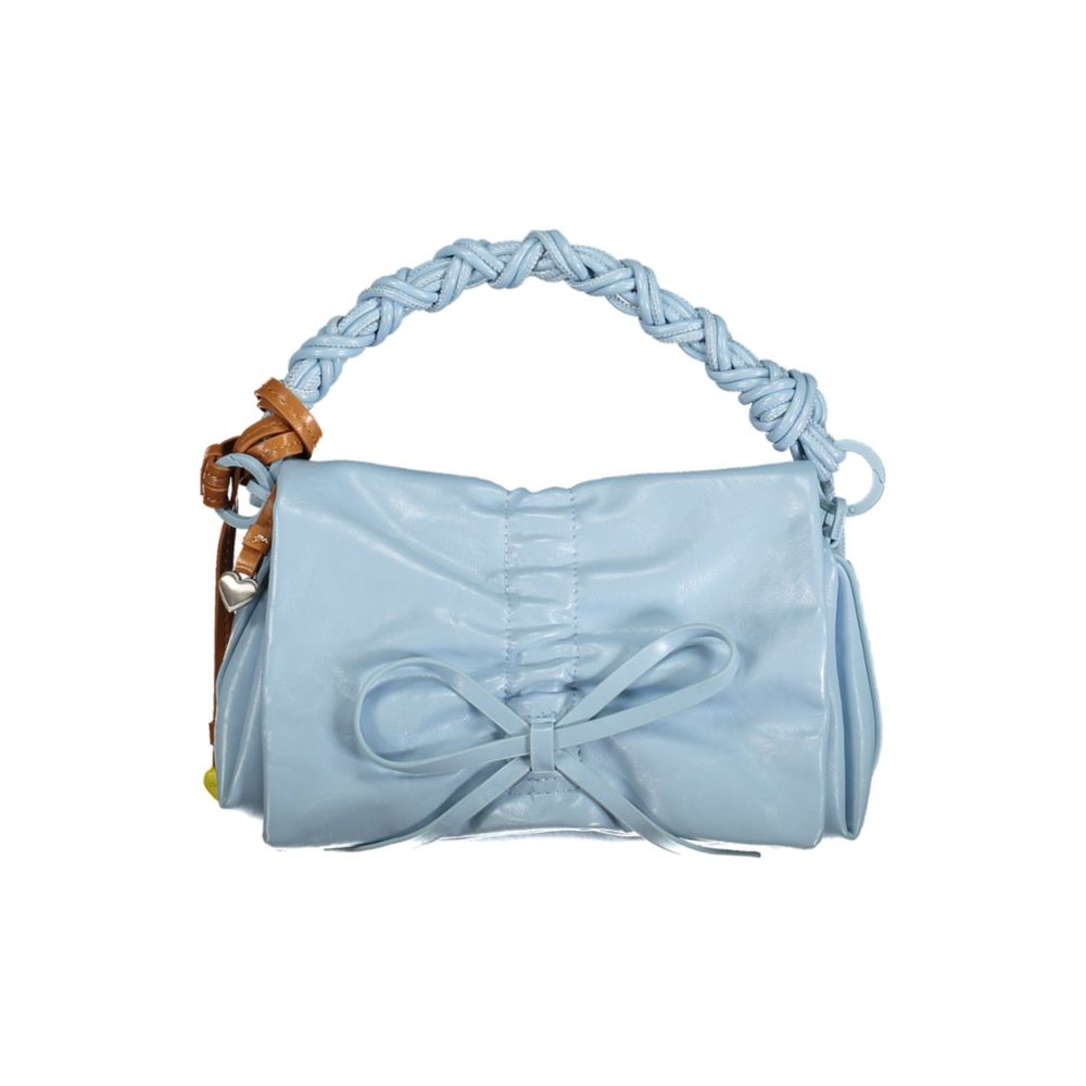 Azzurro Polyurethan Mini-Damentasche