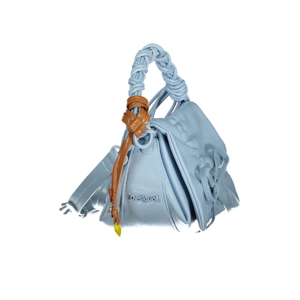 Azzurro Polyurethan Mini-Damentasche