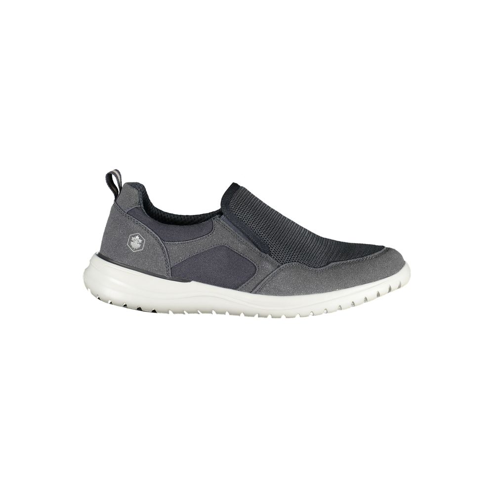 Blue Polyurethane Men's Sneaker
