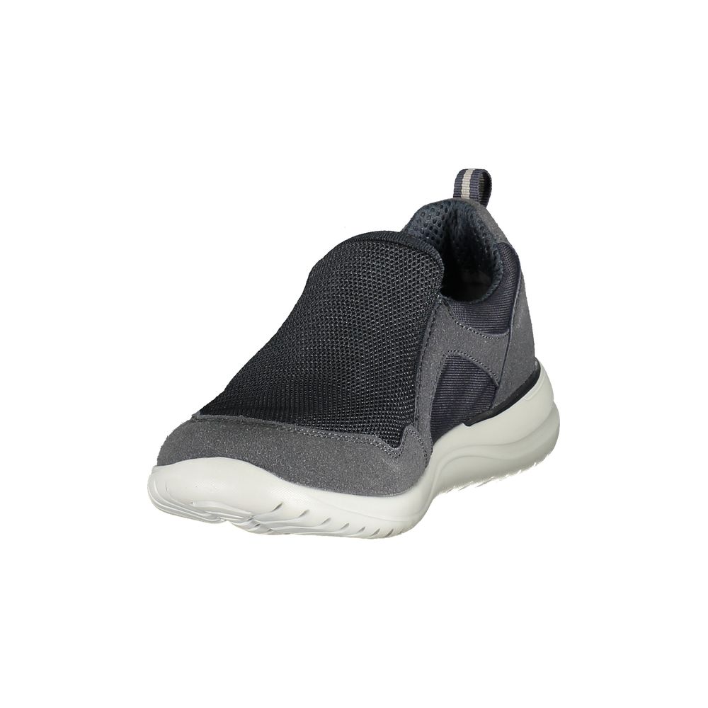 Blue Polyurethane Men's Sneaker