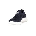 Blauer Polyester-Damen-Sneaker