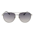 Gray Metal Sunglasses