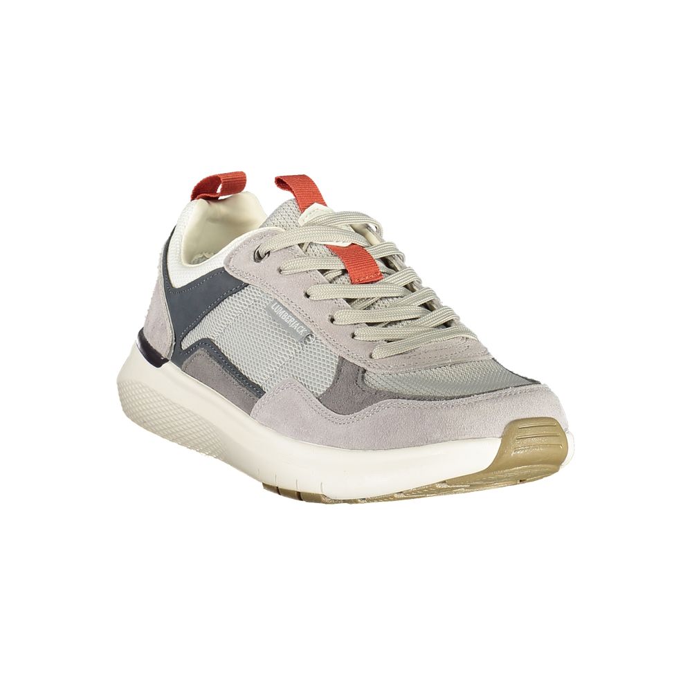 Grigio Poliuretano Men Sneaker