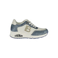 Blauer Polyester-Damen-Sneaker