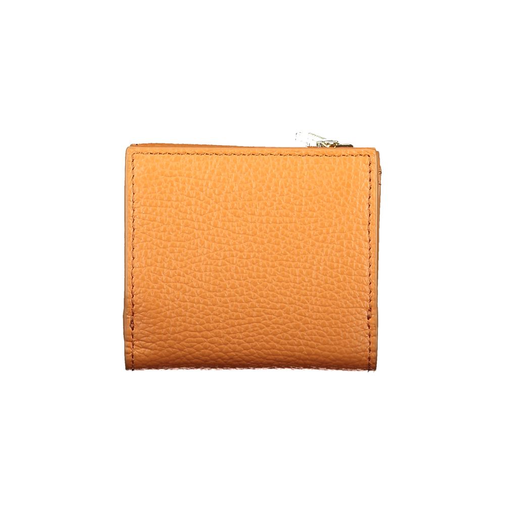 Arancione Pelle Damen Geldbörse