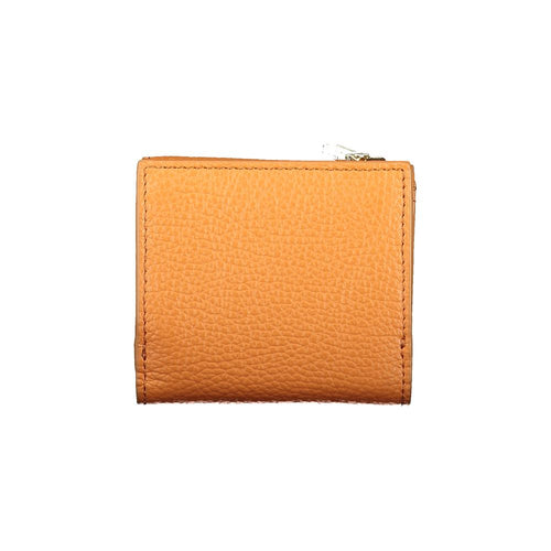 Arancione Pelle Damen Geldbörse
