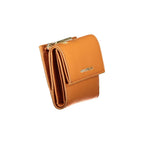 Arancione Pelle Damen Geldbörse