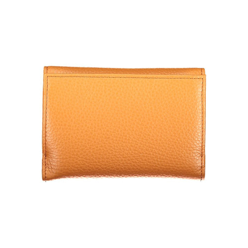 Arancione Pelle Damen Geldbörse