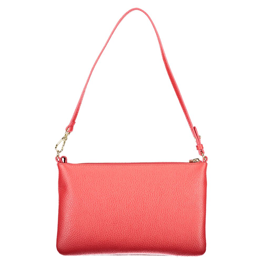 Rot Leder Damentasche