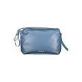 Women's Blue Leather Shoulder Bag