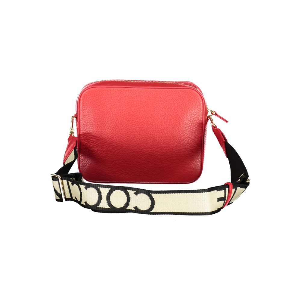 Red Leather Women's Handbag