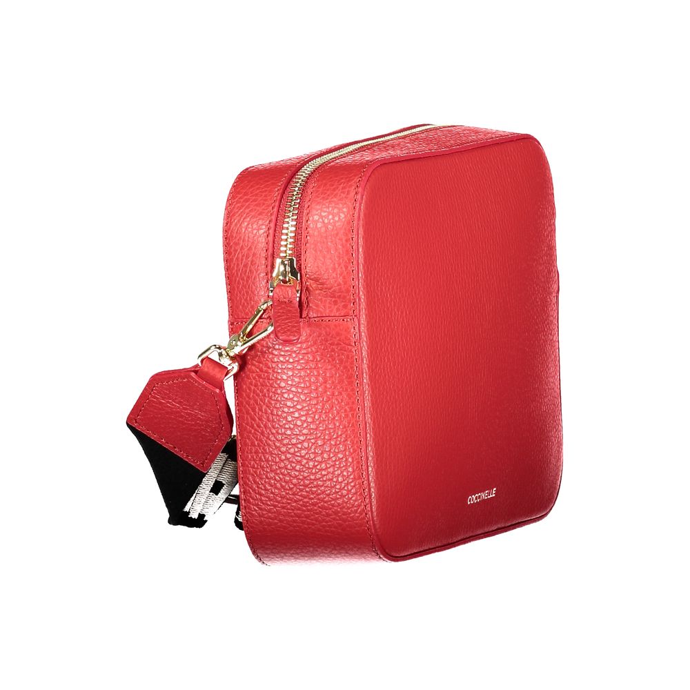 Red Leather Women's Handbag