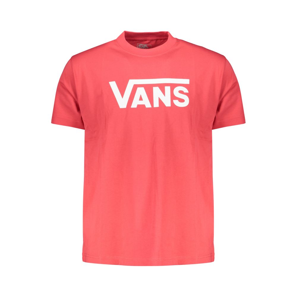 Red Cotton Men's T-Shirt