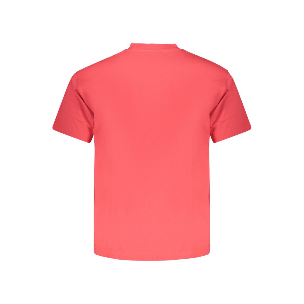 Red Cotton Men's T-Shirt