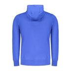 Blue Cotton Men's Hoodie
