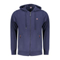 Blue Cotton Men's Hoodie