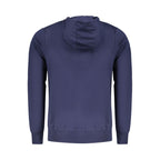 Blue Cotton Men's Hoodie