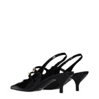 Black Leather Sandals