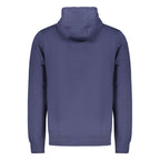 Blue Cotton Men's Hoodie