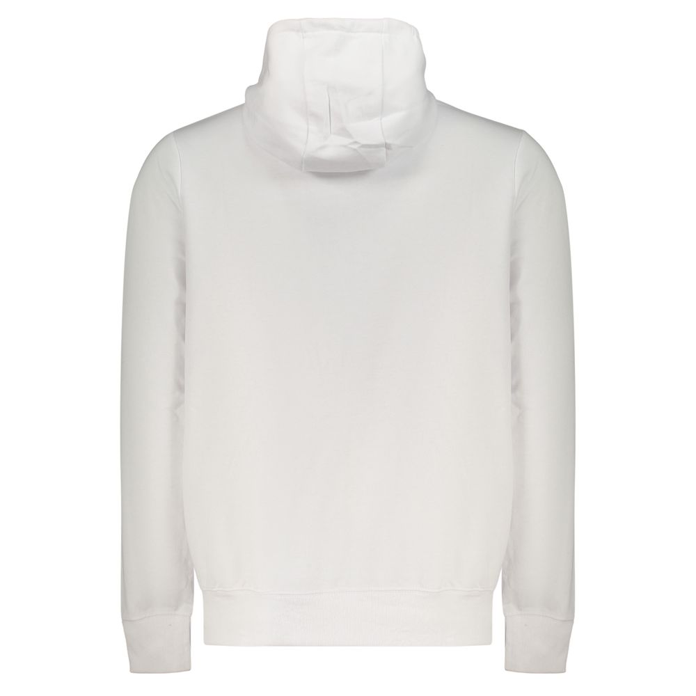 White Cotton Men's Sweatshirt