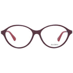 Bordeauxrote Kunststoffbrille (Fassungen)