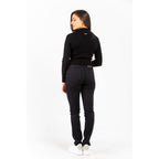 Black Cotton Slim Fit Jeans