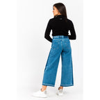 Blue Cotton Jeans Denim