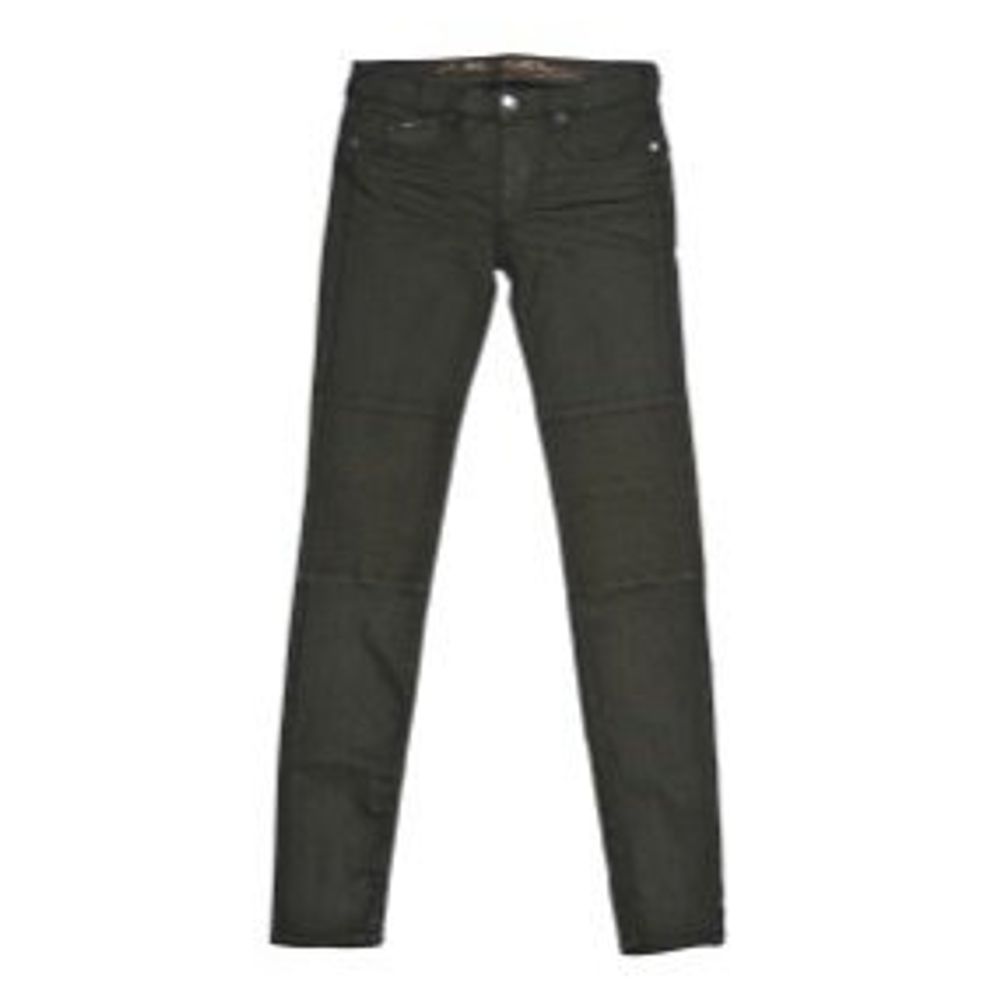 Jeans in denim di cotone marrone