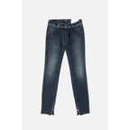 Blue Cotton Jeans Denim