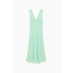 Grünes Freizeitkleid aus Polyester