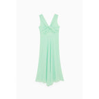 Grünes Freizeitkleid aus Polyester