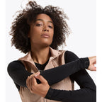Pink Polyamide Waistcoat