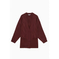 Purple Marabou Cardigan