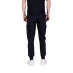 Schwarze Baumwoll-Jogginghose (Trainingshose)