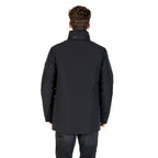 Black Polyester Parka