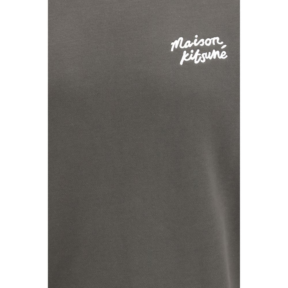 Felpa marrone in cotone
