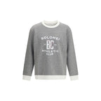 Graues Baumwoll-Sweatshirt
